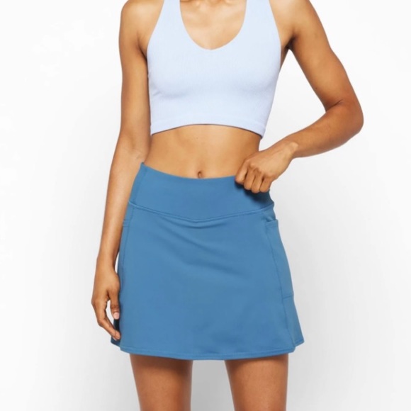 Light Blue Functional Activewear Skorts main image 1